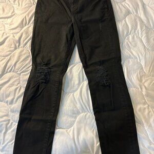 American Eagle Jeans Size 10 Inseam 26 inches Highest Rise Jegging Stretch